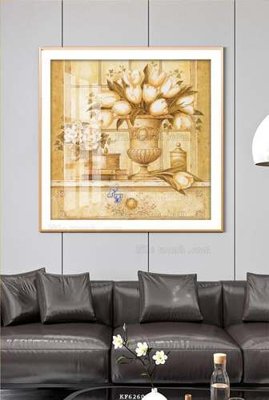 File tranh File tranh hiện đại pha lê gương KF62600 (bản gốc) in lụa 3D