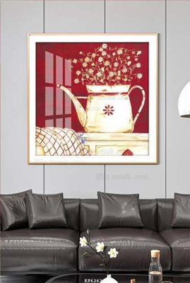 Hình ảnh file gốc in lụa File tranh hiện đại pha lê gương KF62630