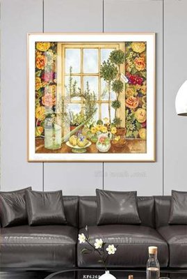 Download file ảnh gốc File tranh hiện đại pha lê gương KF62686 để in ấn