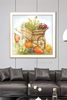 File ảnh File tranh hiện đại pha lê gương KF62687 (gốc) in poster