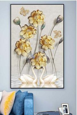 Tải file tranh File tranh hiện đại pha lê gương KF62742 (gốc) tại Filetranh.com