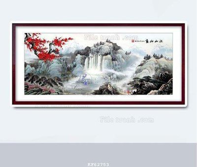 File gốc File tranh hiện đại pha lê gương KF62753 (trang trí) phòng trẻ em