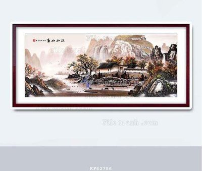 Tải file File tranh hiện đại pha lê gương KF62756 (gốc) làm file thiết kế