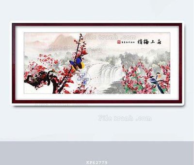 Download file File tranh hiện đại pha lê gương KF62779 (gốc) in mica cao cấp