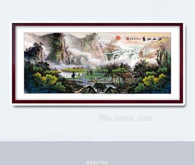 Download file File tranh hiện đại pha lê gương KF62781 (gốc) in mica cao cấp