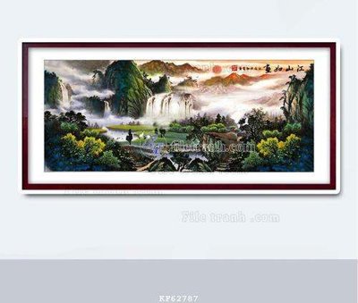 Mua file gốc File tranh hiện đại pha lê gương KF62787 (in ấn) tại Filetranh.com