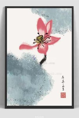 Download file gốc File tranh hiện đại pha lê gương KF62835 (in lụa) hoa lá