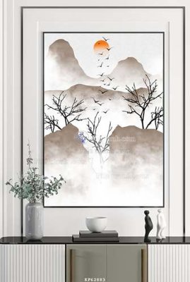 File gốc File tranh hiện đại pha lê gương KF62883 (dành cho trang trí nội thất)