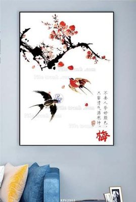 File tranh gốc File tranh hiện đại pha lê gương KF62902 chủ đề hiện đại