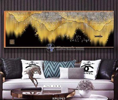 File gốc File tranh hiện đại pha lê gương KF62965 (cho in ấn) độc quyền