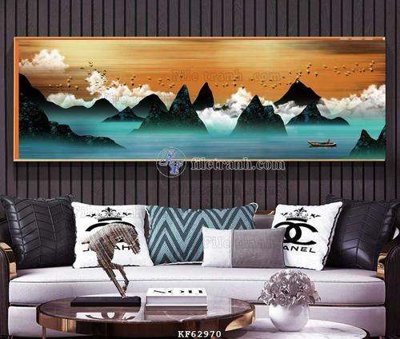 File gốc File tranh hiện đại pha lê gương KF62970 (PNG) chất lượng cao