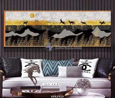 File gốc File tranh hiện đại pha lê gương KF62979 (AI/EPS) cho in ấn