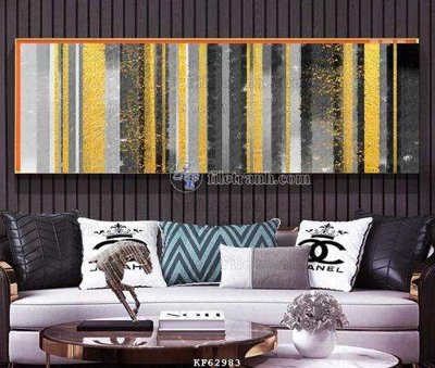 Download file gốc File tranh hiện đại pha lê gương KF62983 (in lụa) hoa lá