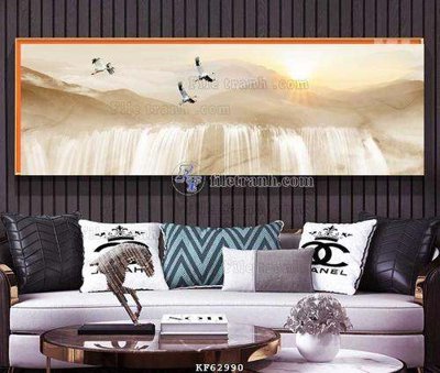 File gốc File tranh hiện đại pha lê gương KF62990 (in 3D) cho trang trí