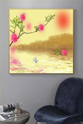 File gốc File tranh hiện đại pha lê gương KF63022 (thiết kế) cho in ấn