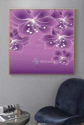 Download file gốc File tranh hiện đại pha lê gương KF63093 (in lụa) nghệ thuật