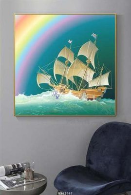 File tranh in trần 3D File tranh hiện đại pha lê gương KF63097 (ảnh gốc)