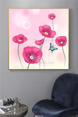 File tranh PSD File tranh hiện đại pha lê gương KF63104 chất lượng cao