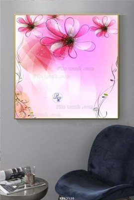 File in trần File tranh hiện đại pha lê gương KF63120 (file gốc) chủ đề vũ trụ