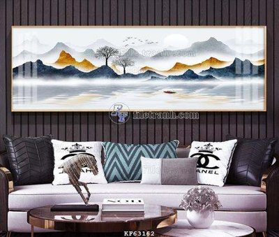 File gốc File tranh hiện đại pha lê gương KF63162 (in tráng gương) hiện đại