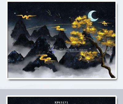 Mua file gốc File tranh hiện đại pha lê gương KF63171 (in ấn) tại Filetranh.com