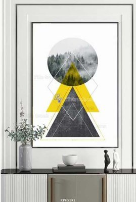 File gốc File tranh hiện đại pha lê gương KF63191 (ảnh chi tiết) để in trần