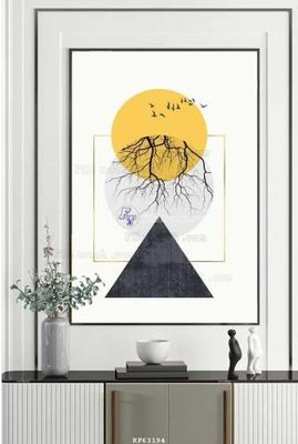 File gốc File tranh hiện đại pha lê gương KF63194 (ảnh chi tiết) để in trần