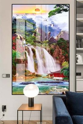 Download file gốc File tranh hiện đại pha lê gương KF63228 (dùng cho in ấn)