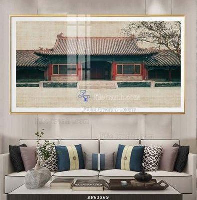 File ảnh File tranh hiện đại pha lê gương KF63269 (gốc) in quảng cáo ngoài trời