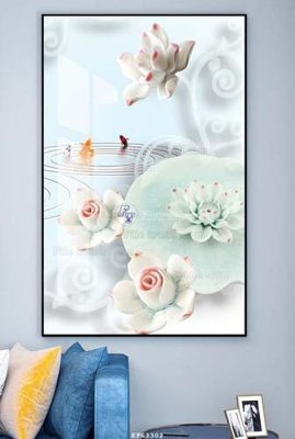 Tải file tranh File tranh hiện đại pha lê gương KF63302 (gốc) tại Filetranh.com