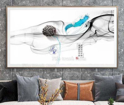 File in trần File tranh hiện đại pha lê gương KF63319 (bản gốc) trời sao