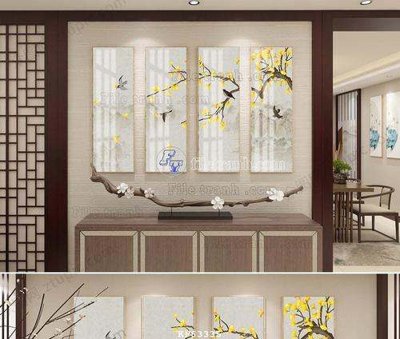 Download file File tranh hiện đại pha lê gương KF63335 (chất lượng in ấn)