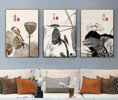 Tải về file gốc File tranh hiện đại pha lê gương KF63351 (chuẩn in ấn)