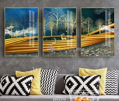 File gốc File tranh hiện đại pha lê gương KF63376 (in tráng gương) nghệ thuật