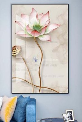 Tải file gốc File tranh hiện đại pha lê gương KF63390 (để in lụa)