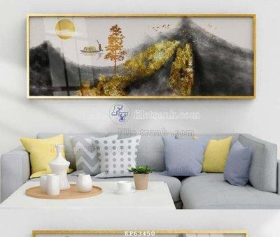 File gốc File tranh hiện đại pha lê gương KF63450 (in 3D) cho trang trí