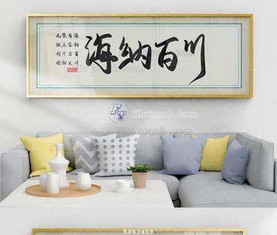 Download file File tranh hiện đại pha lê gương KF63459 (gốc) in mica cao cấp