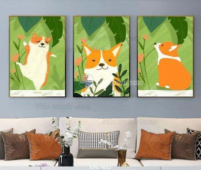 File gốc File tranh hiện đại pha lê gương KF63492 (in tráng gương) nghệ thuật