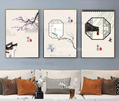 Tải về file tranh gốc File tranh hiện đại pha lê gương KF63502 (để in quảng cáo)