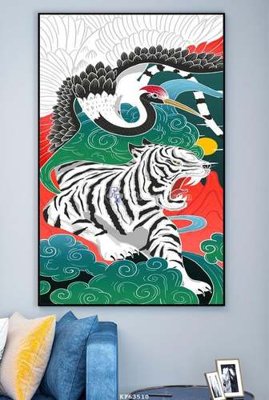 File gốc File tranh hiện đại pha lê gương KF63510 (dành cho trang trí nội thất)