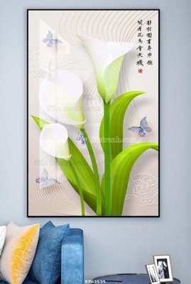 File gốc File tranh hiện đại pha lê gương KF63535 (cho in ấn) độc quyền