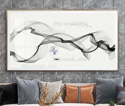 File tranh File tranh hiện đại pha lê gương KF63566 (gốc) chủ đề thành phố