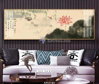 File ảnh File tranh hiện đại pha lê gương KF63649 (gốc) trang trí khách sạn