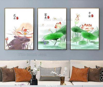 Tải file gốc File tranh hiện đại pha lê gương KF63671 (để in lụa)