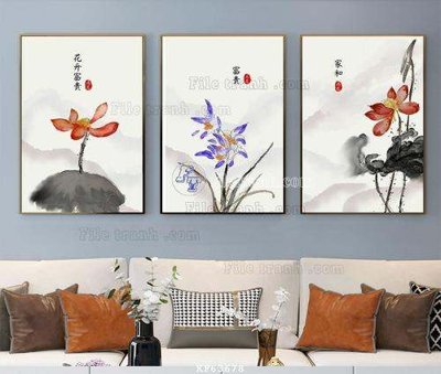 File gốc File tranh hiện đại pha lê gương KF63678 (cho in ấn) từ Filetranh.com