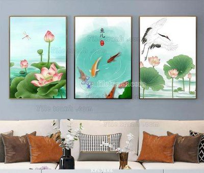 File gốc File tranh hiện đại pha lê gương KF63686 (PNG) không nền chất lượng