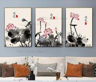 File PSD File tranh hiện đại pha lê gương KF63696 (bản gốc) cho nhà in