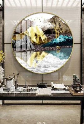 File gốc File tranh hiện đại pha lê gương KF63721 (phiên bản chuẩn) để in ấn