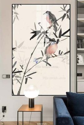 File gốc File tranh hiện đại pha lê gương KF63725 (in ấn) không giới hạn