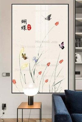 File gốc File tranh hiện đại pha lê gương KF63726 (in ấn) màu sắc trung thực